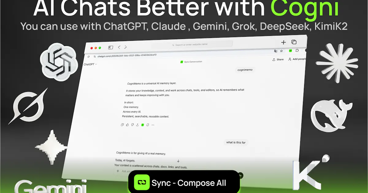 CogniMemo Extension