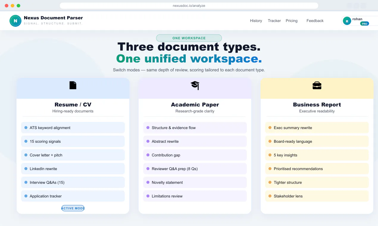 Nexus Document Parser gallery image