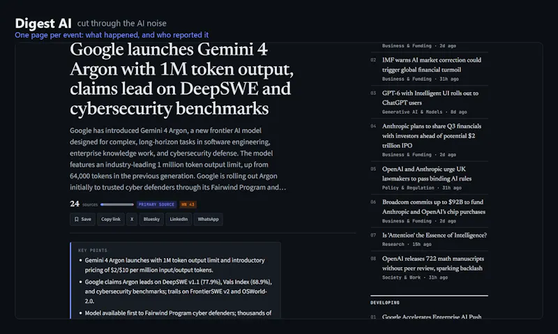 Digest AI screenshot 1
