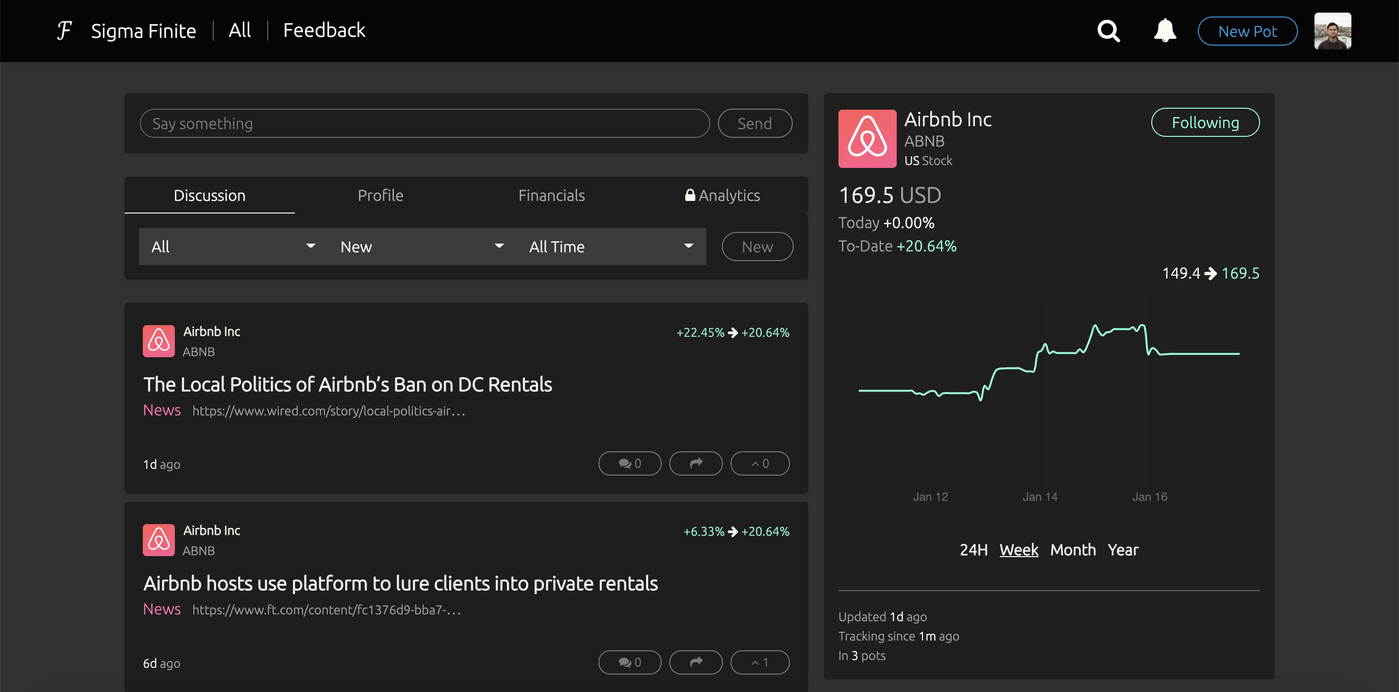 Sigma Finite gallery image