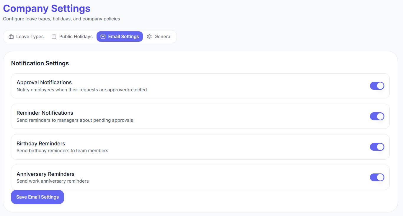 dayoffdesk - Screenshot 4 showing product features and functionality