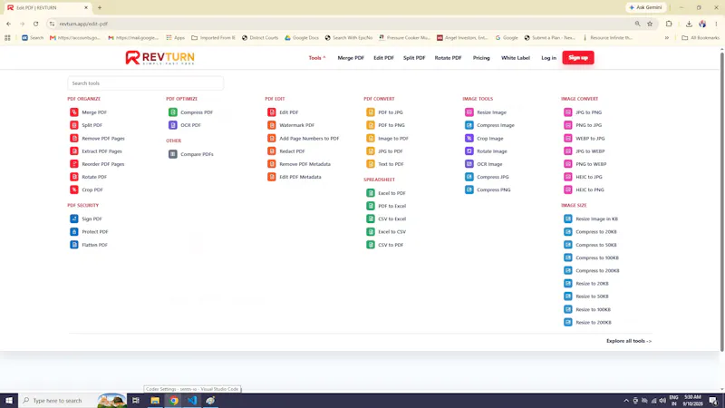 Free PDF & Image Tools screenshot 2