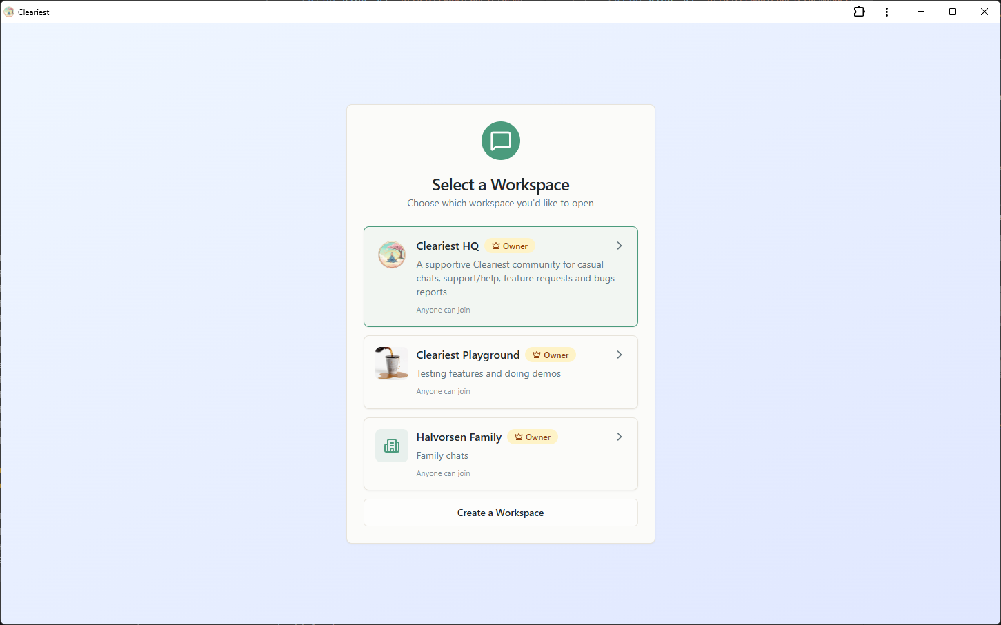 Cleariest gallery image