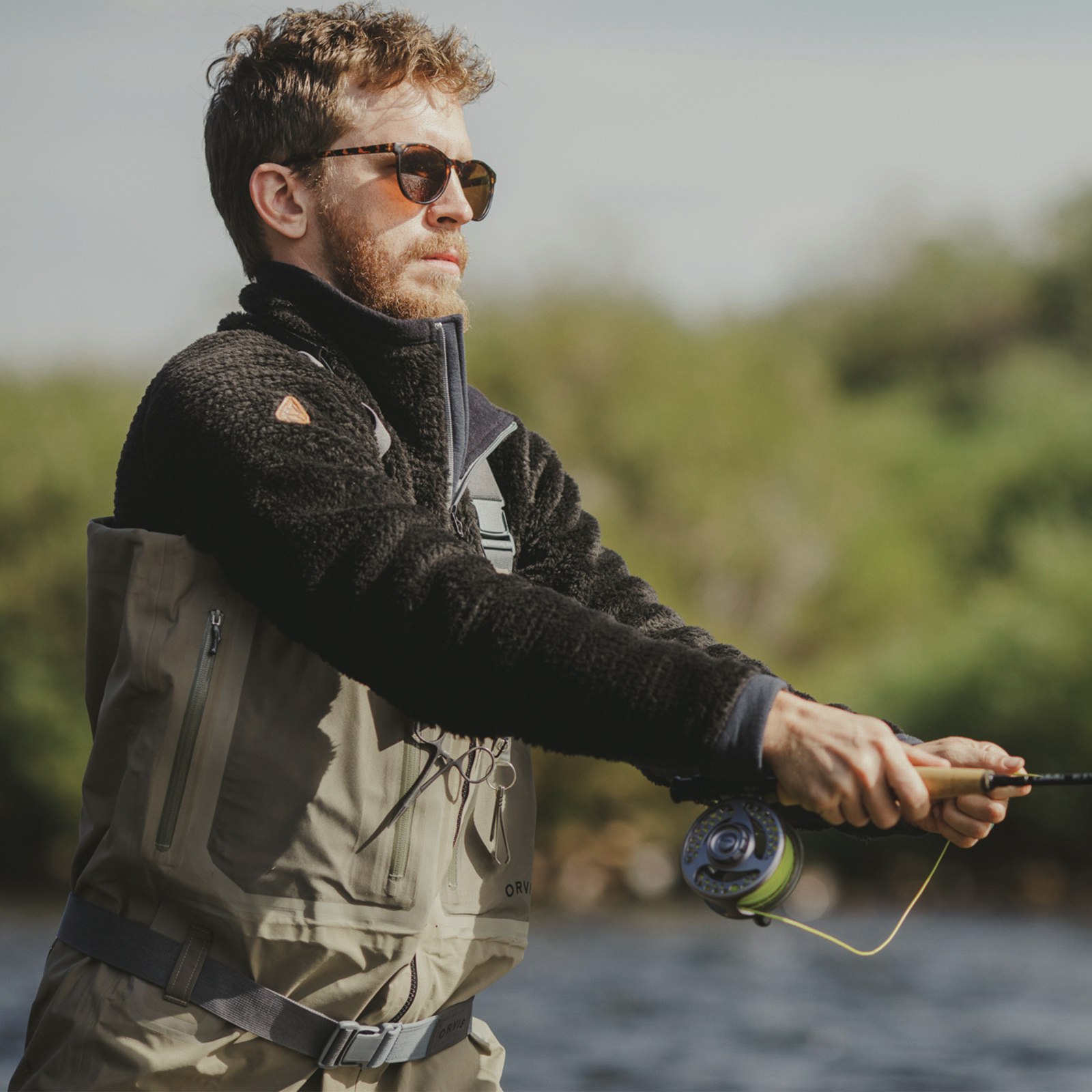 Hi-Wool Fleece & Flex Canvas Pants gallery image