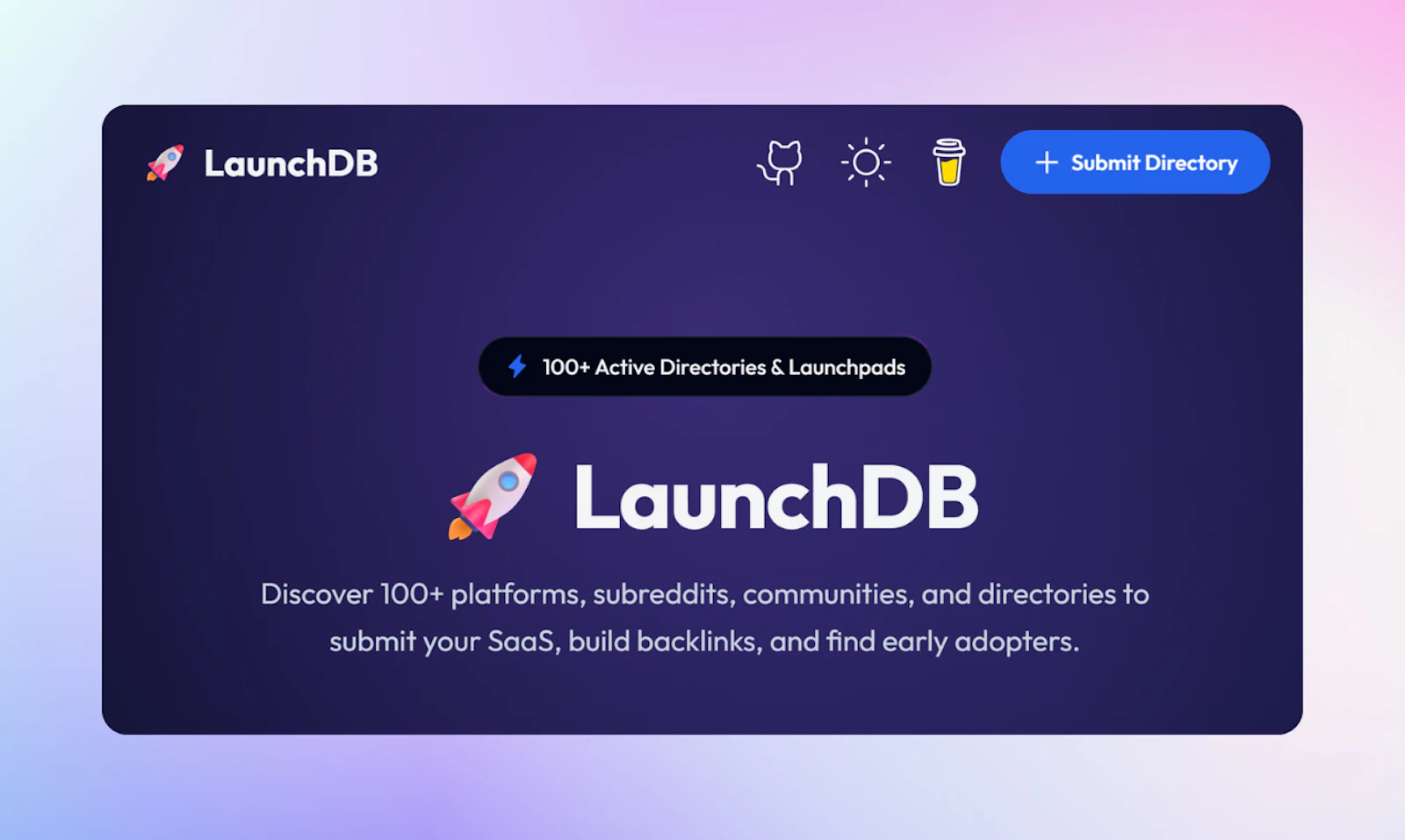 LaunchDB screenshot 1