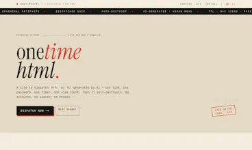 onetimehtml gallery image