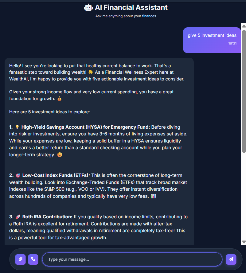 WealthAI gallery image