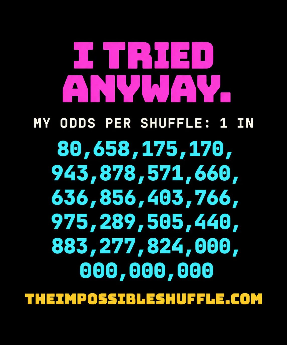 The Impossible Shuffle gallery image