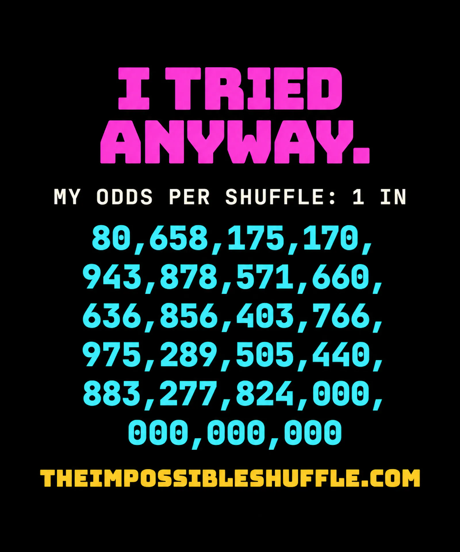 The Impossible Shuffle screenshot 2