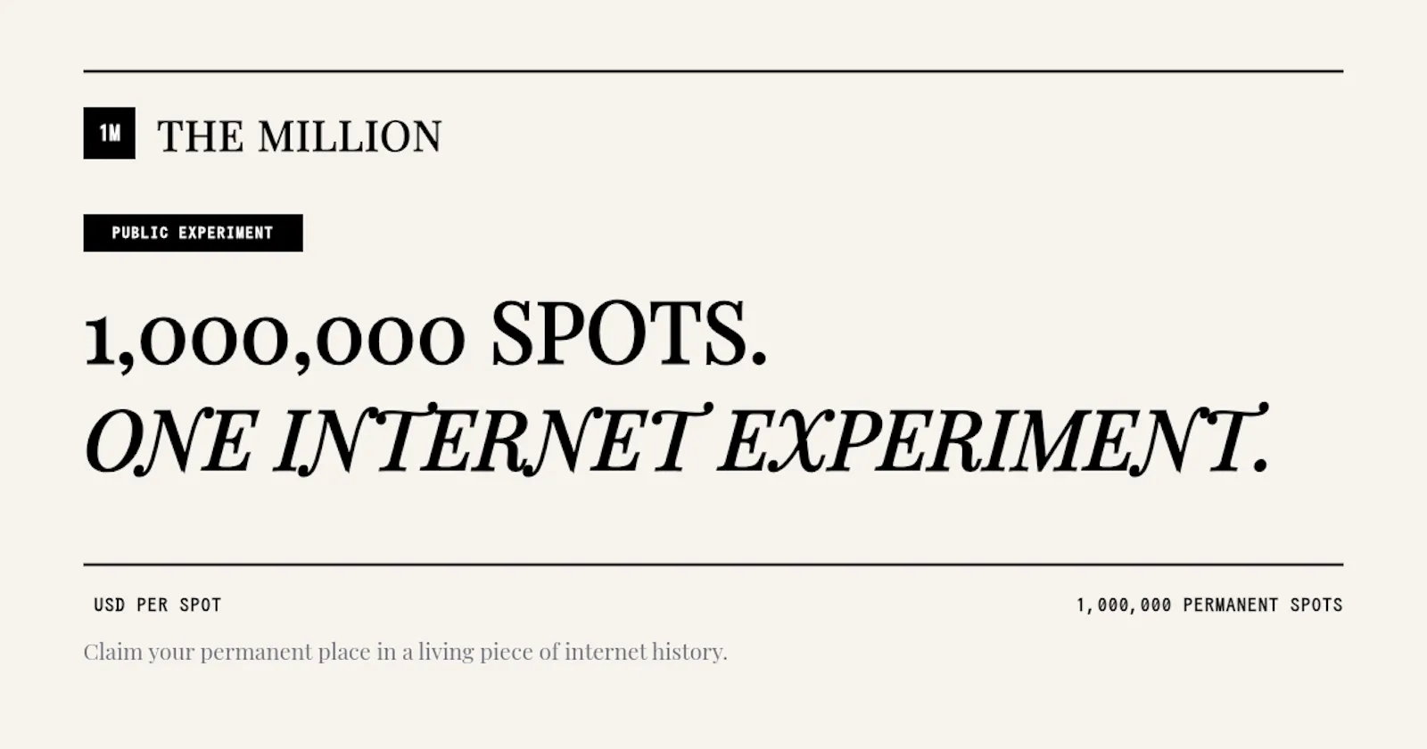 THE MILLION screenshot 1
