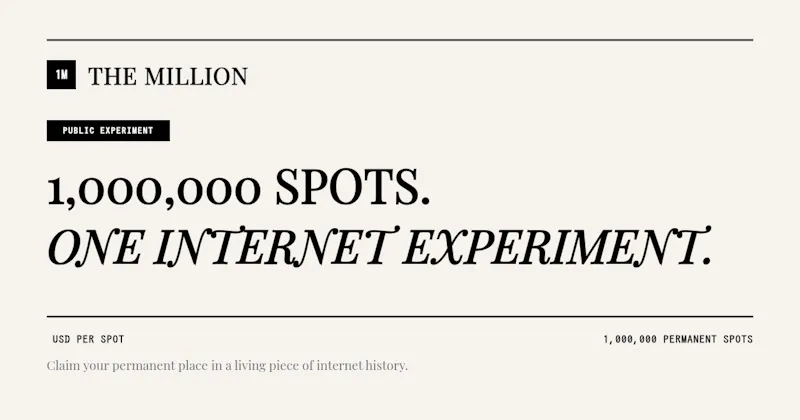 THE MILLION screenshot 1
