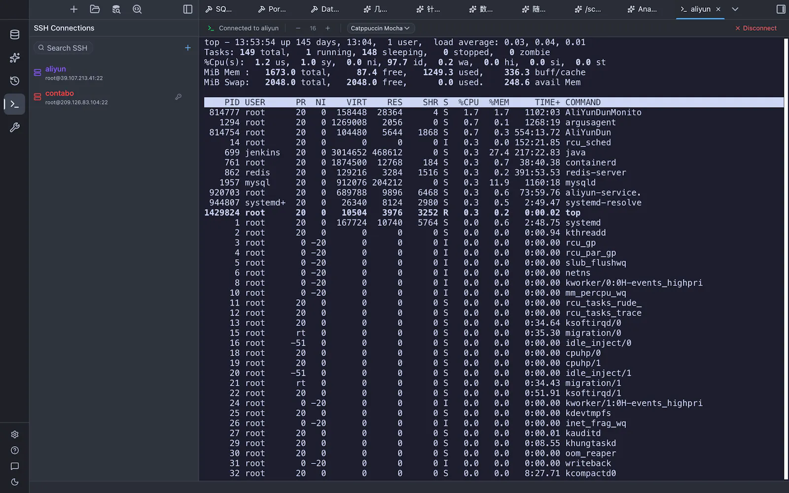 RaisDB screenshot 6