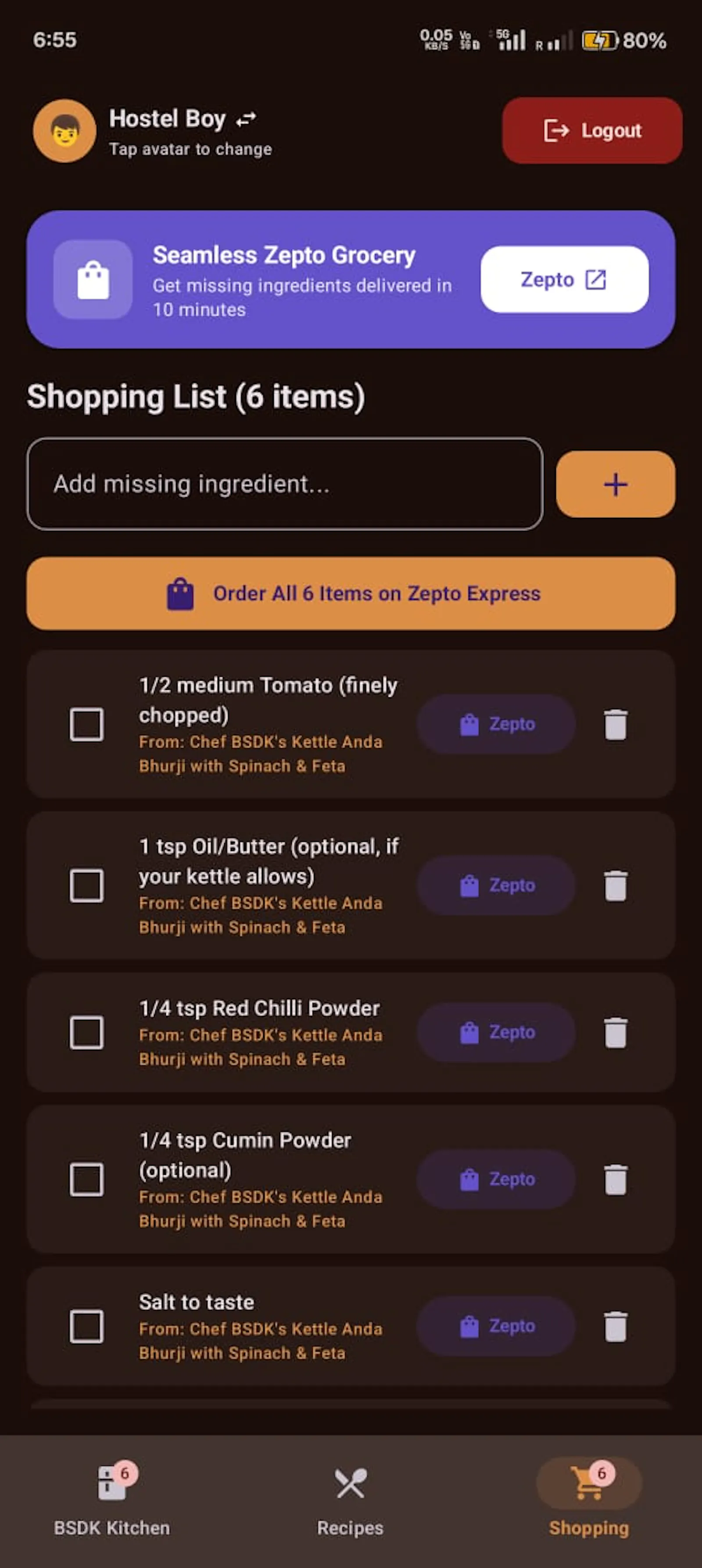 Bhook AI screenshot 3