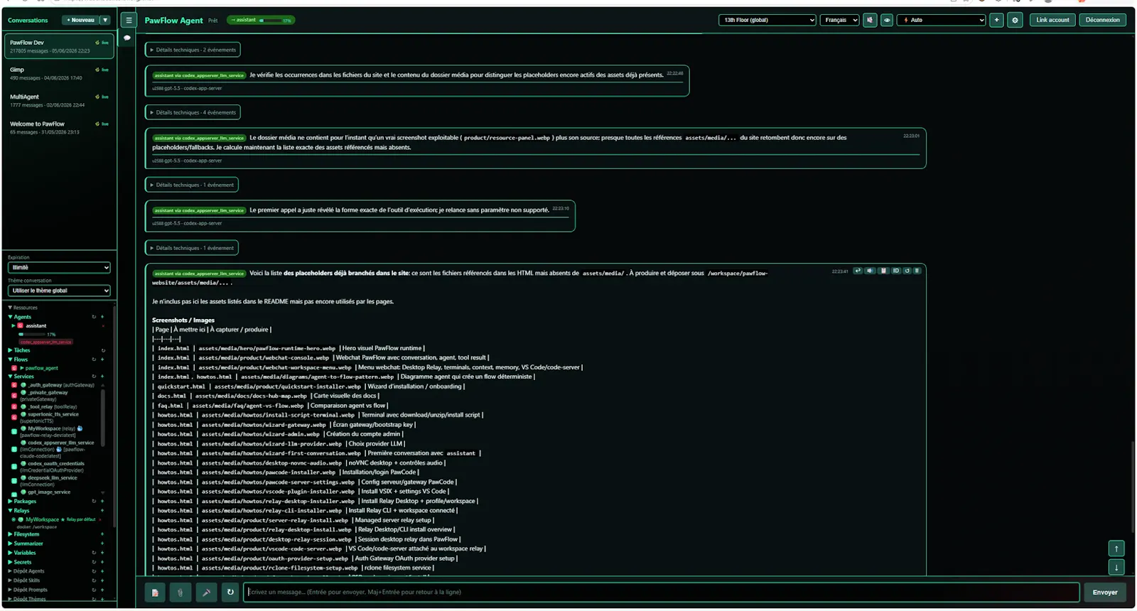 PawFlow screenshot 1