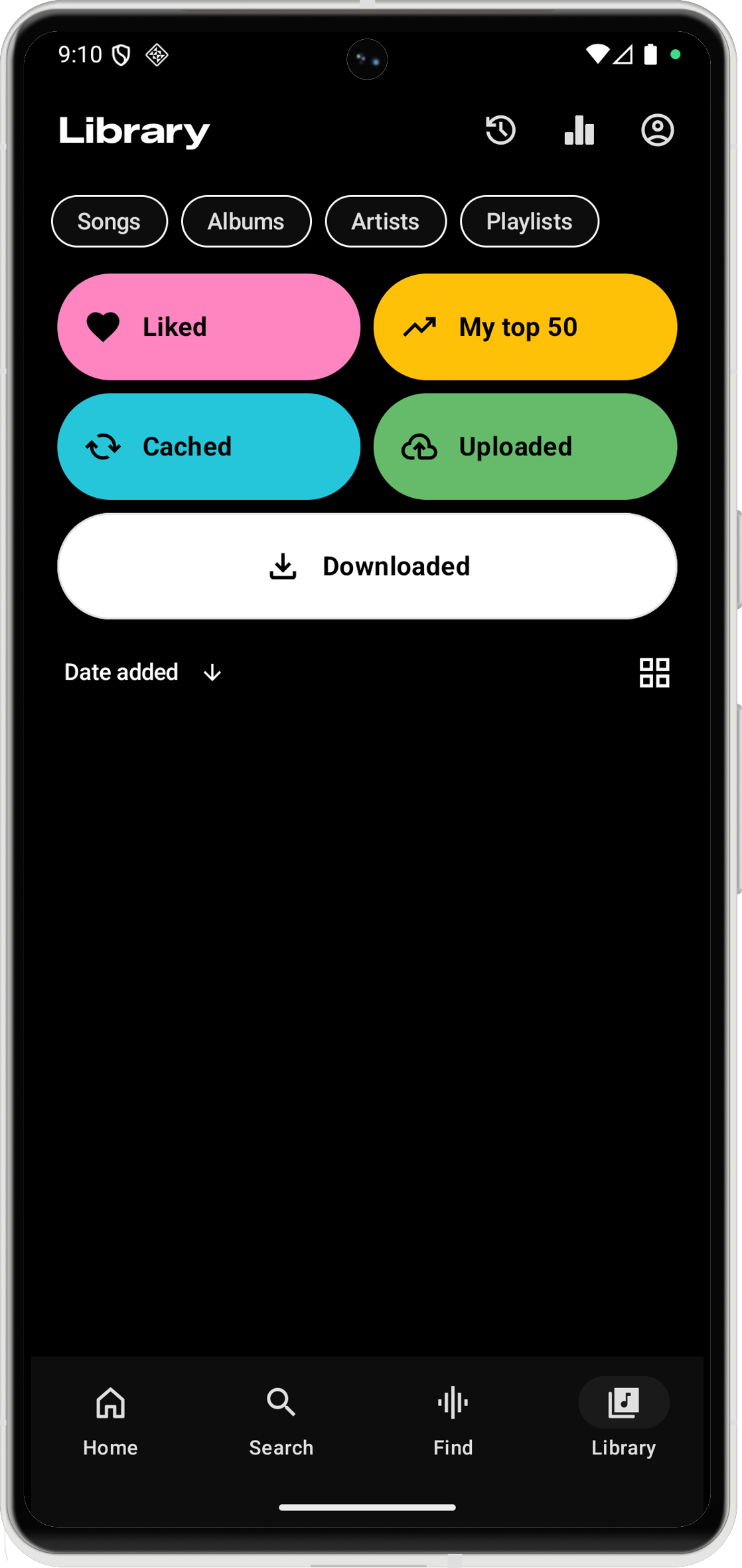 Echo Music - Screenshot 4 showing product features and functionality