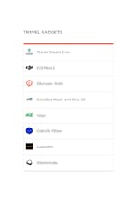 Curated Travel Tools gallery image