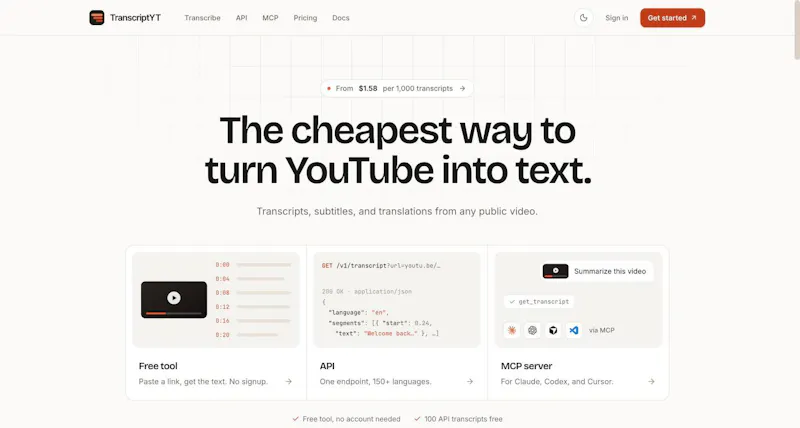 TranscriptYT screenshot 4