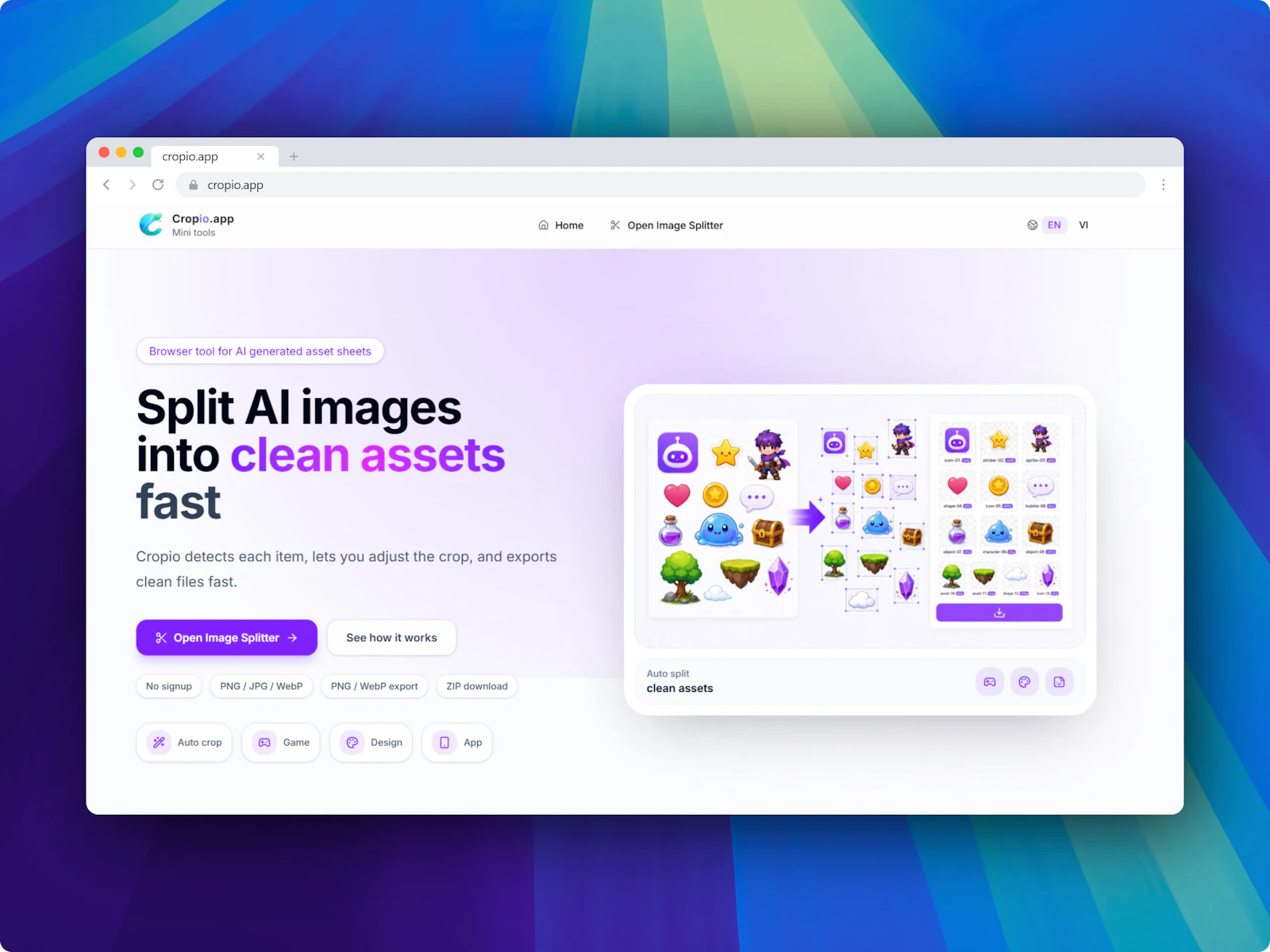 Cropio screenshot 1