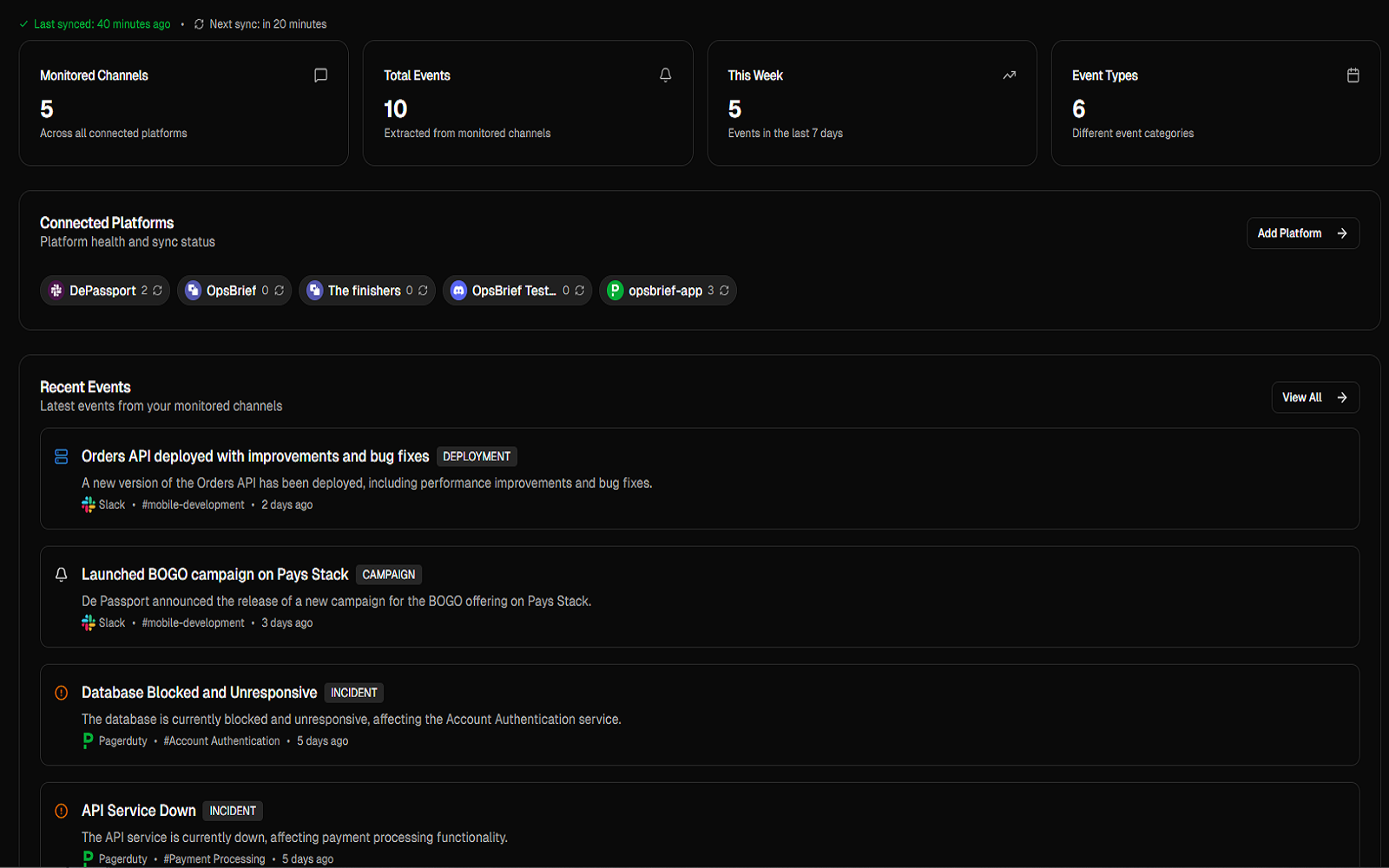 OpsBrief gallery image