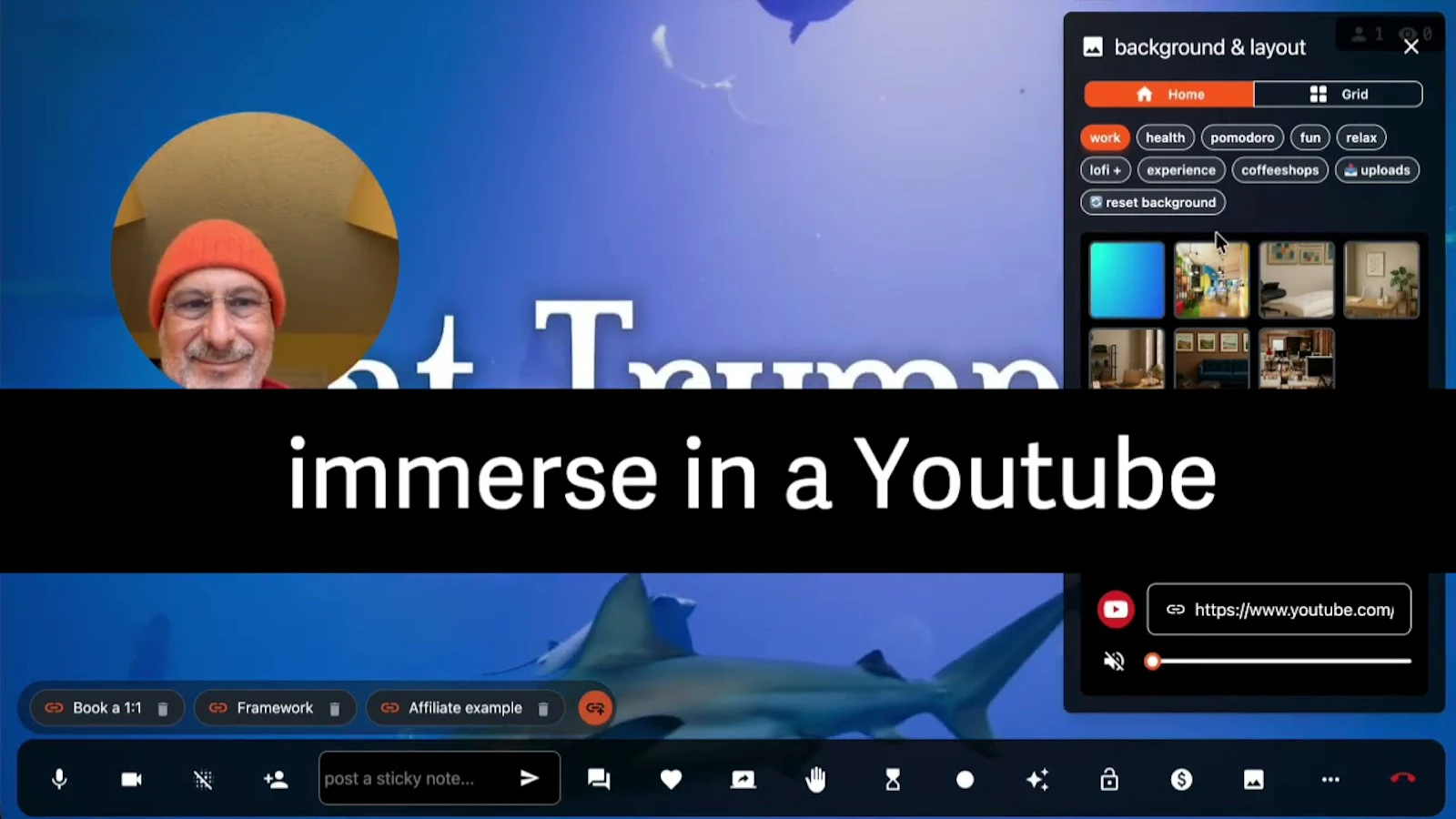 Ruume | Turn conversations into income screenshot 1 (video preview)