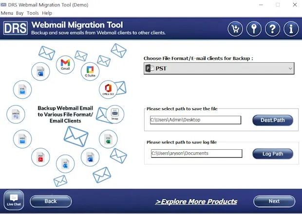 AOL Backup Tool for Windows & Mac gallery image