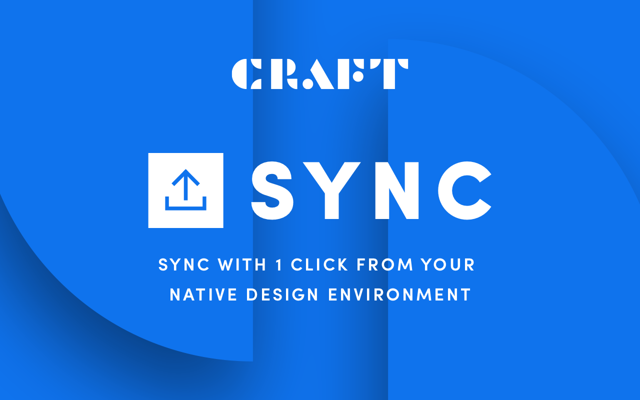 Craft Sync for Sketch and Photoshop