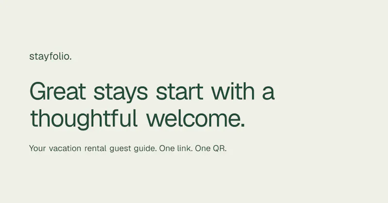 Stayfolio screenshot 1