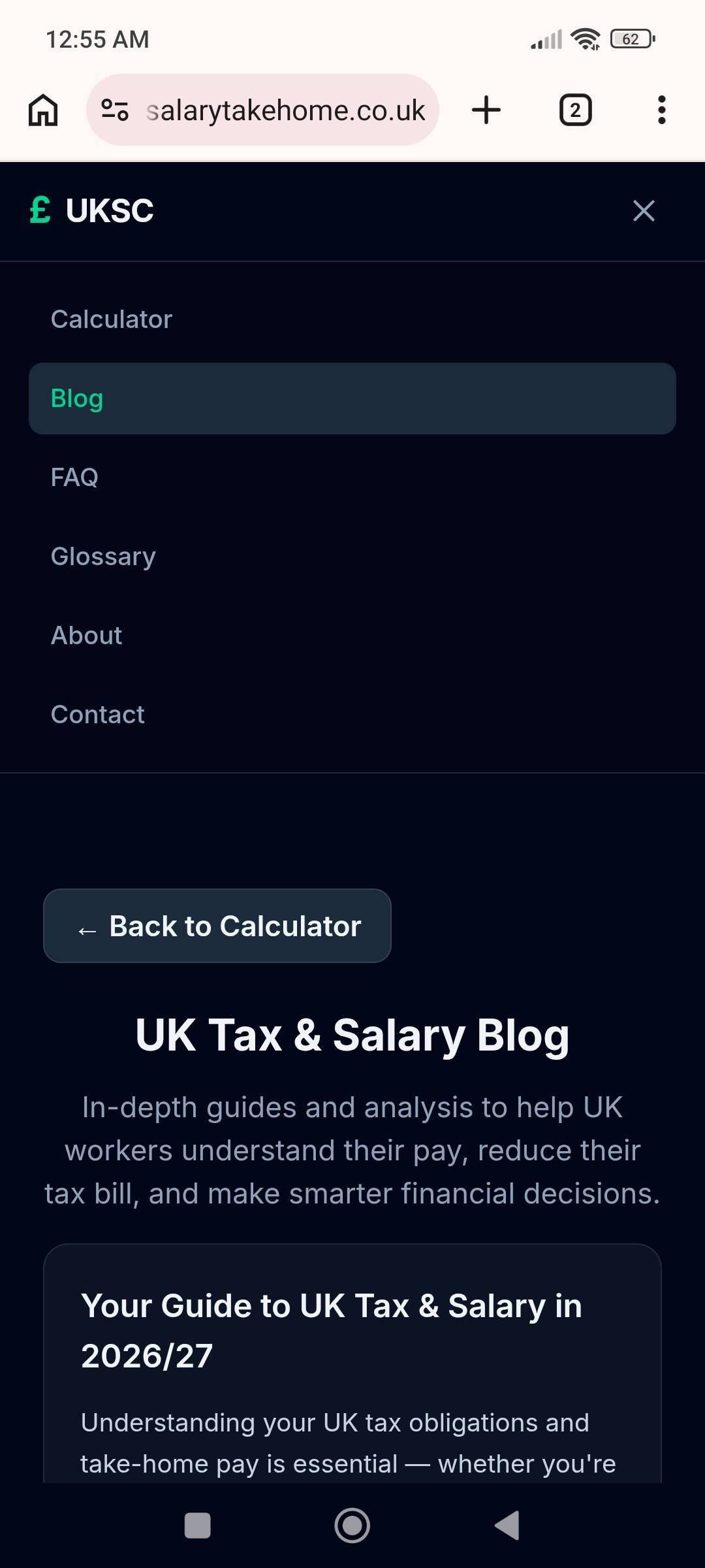 UK Salary Calculator gallery image