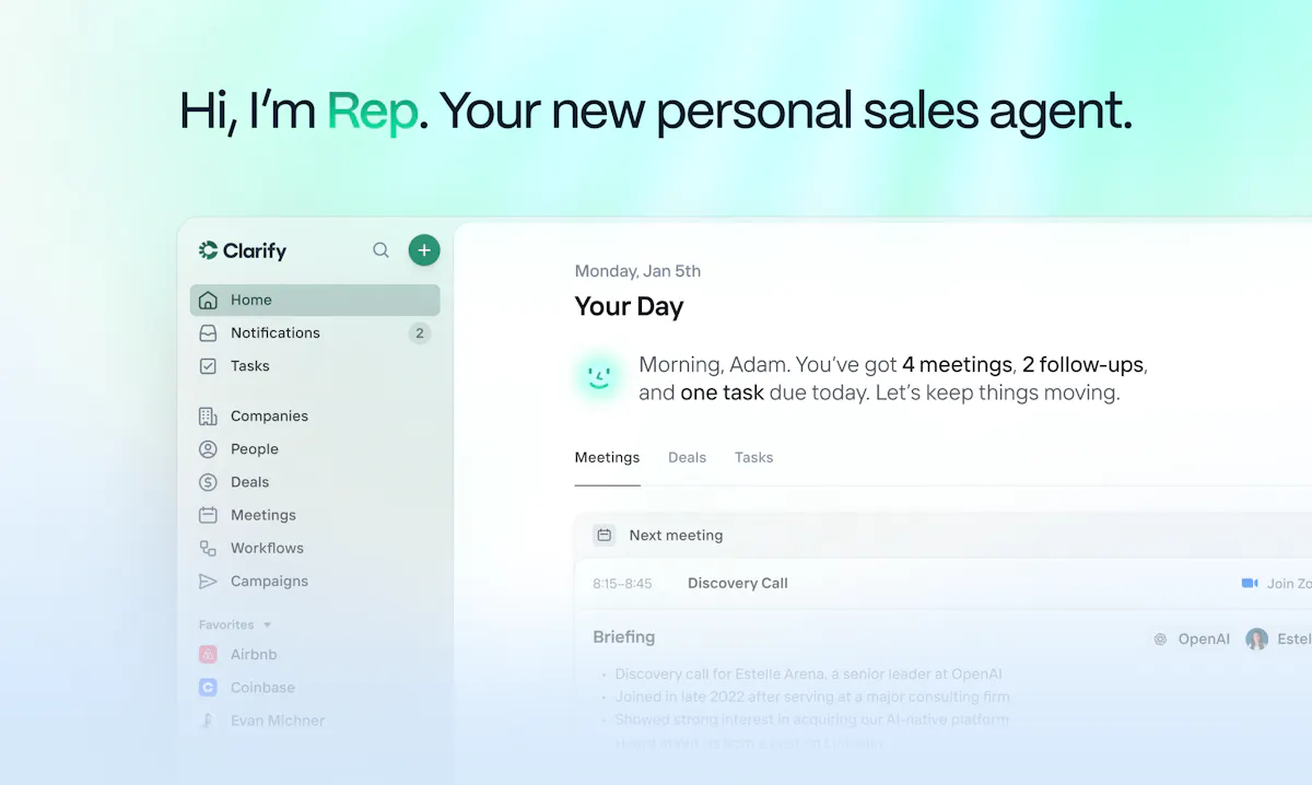 Rep by Clarify
