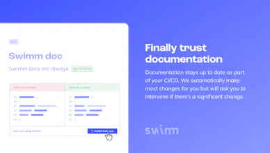 Swimm: A documentation tool built for developers | Product Hunt