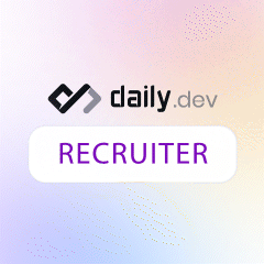 daily.dev Recruiter - Product Hunt launch logo and brand identity