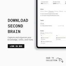 Notion Second Brain gallery image