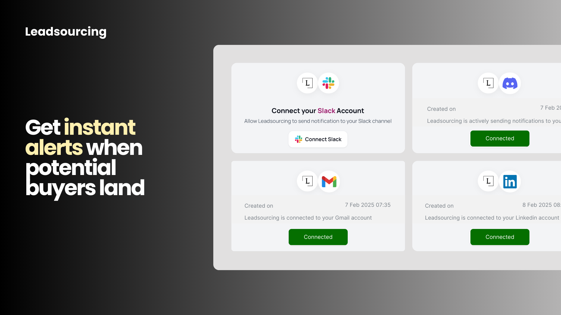 Leadsourcing gallery image