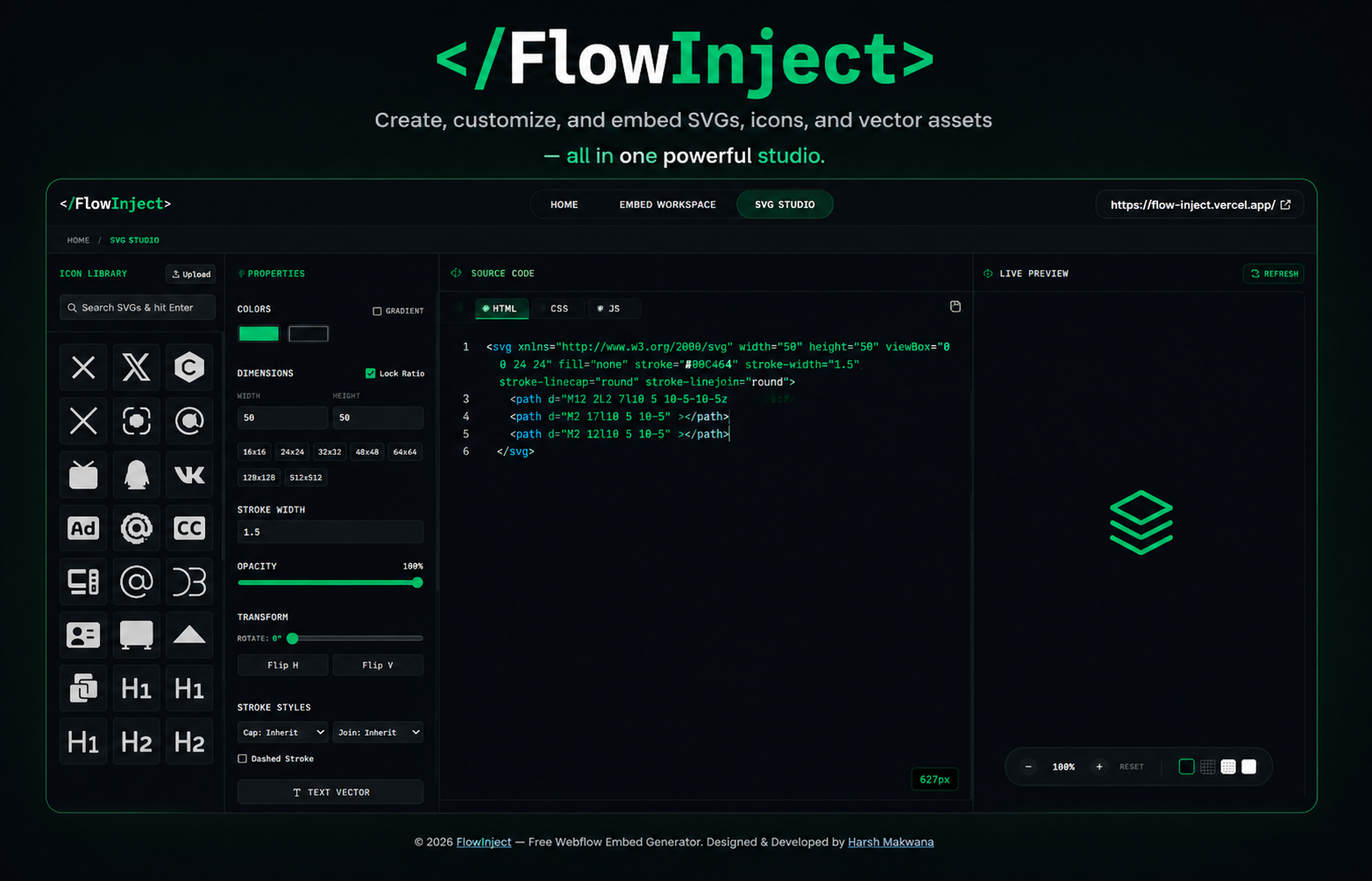 FlowInject gallery image