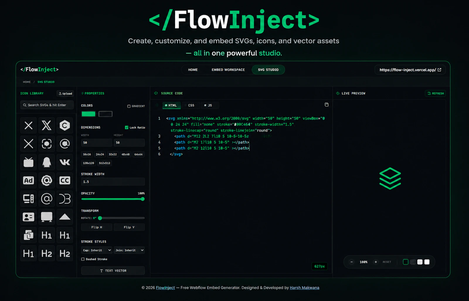 FlowInject screenshot 2