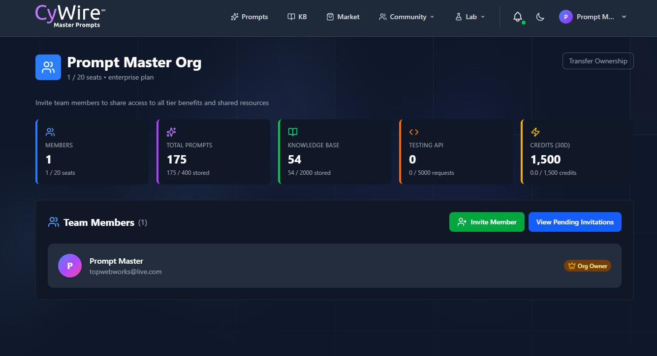 CyWire Master Prompts gallery image