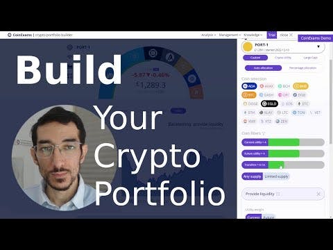 Crypto Portfolio Builder media 1