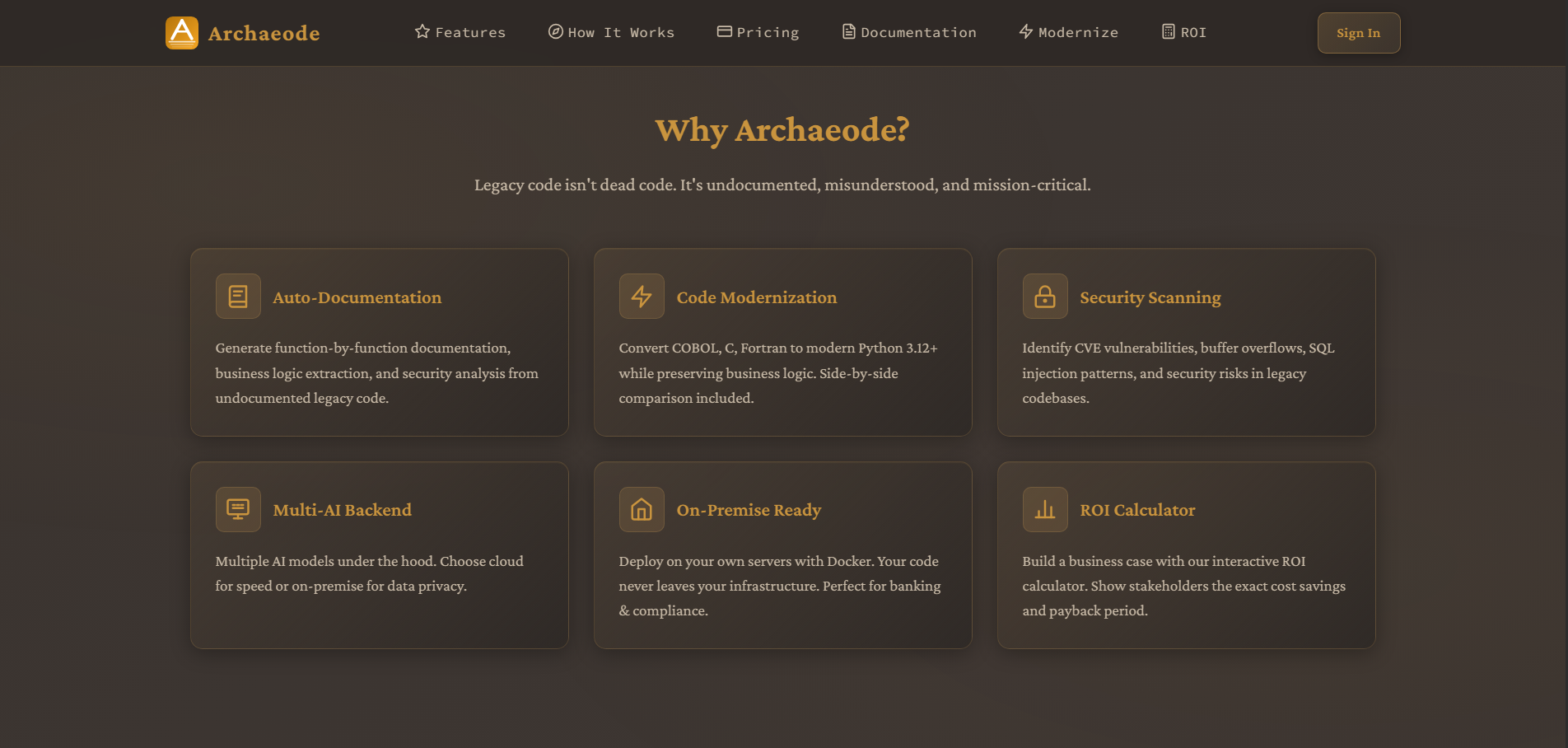 Archaeode gallery image