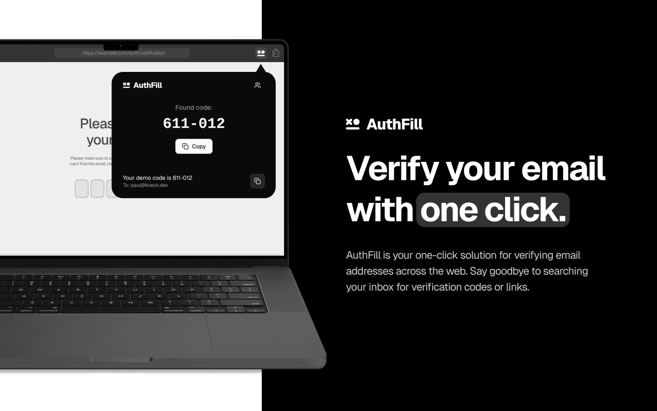 AuthFill gallery image