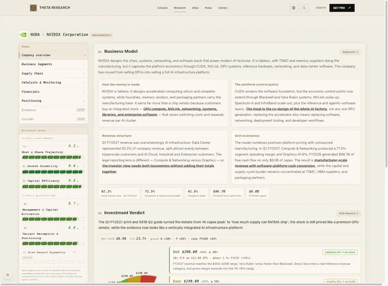 Theta Research screenshot 4