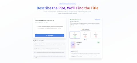 AiMovieFinder gallery image
