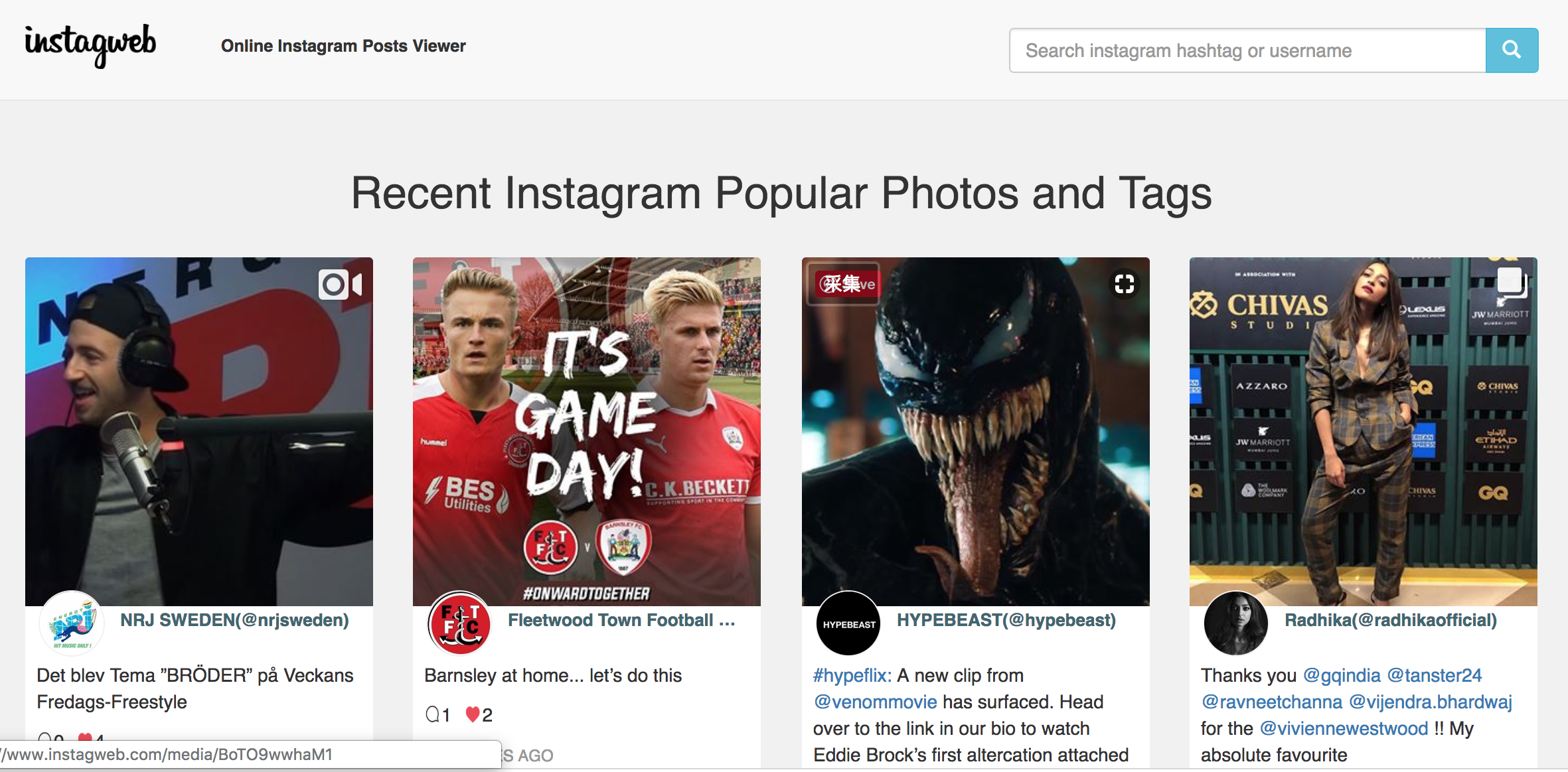 Instagweb gallery image