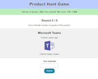 Product Hunt Game media 1