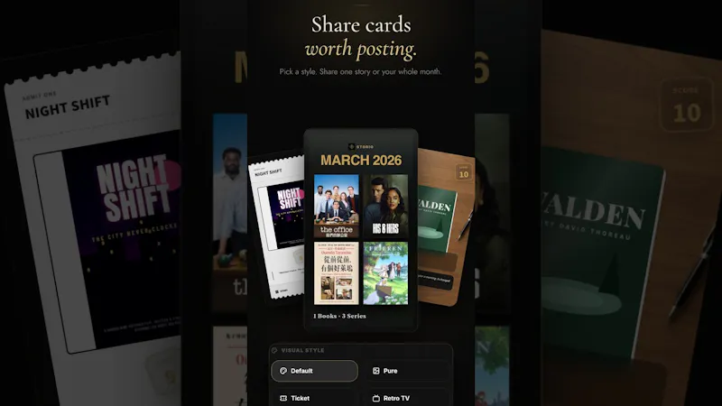 Storio screenshot 1 (video preview)