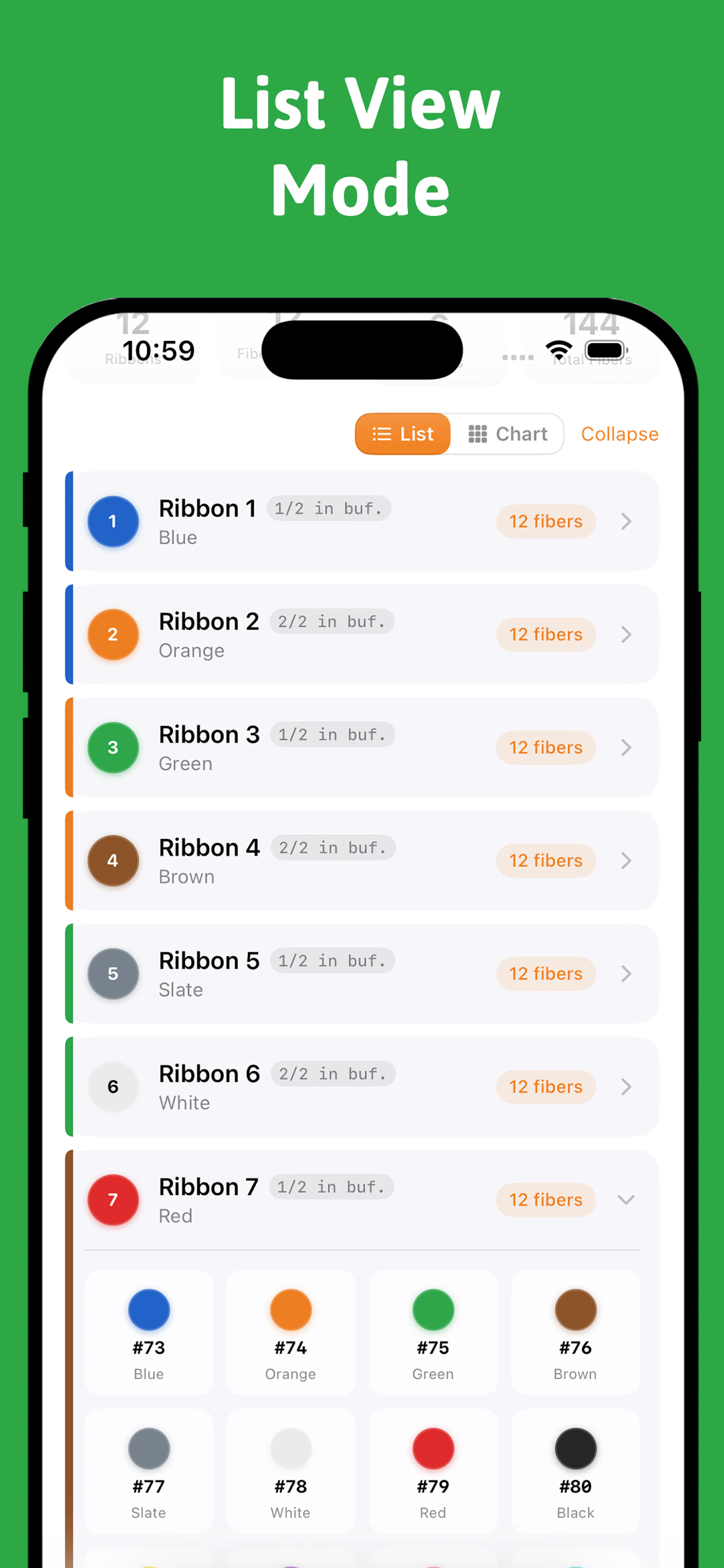 FiberView screenshot 3