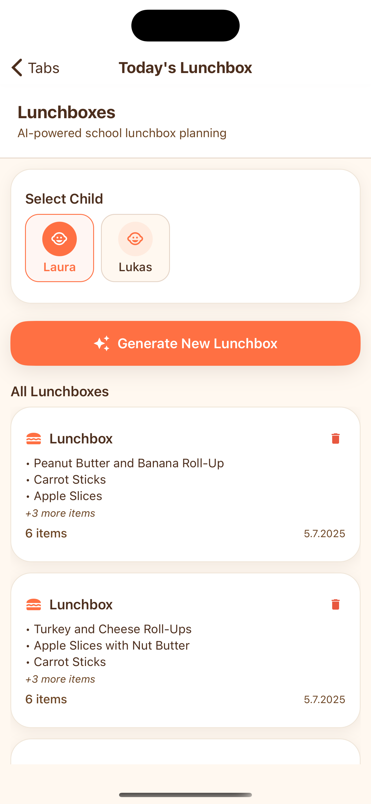 Media Yumm Yummy: Một ứng dụng IOS Planner IOS - Ứng dụng này giúp cha mẹ lên kế hoạch cho bữa ăn, công thức nấu ăn và hộp cơm trưa 8