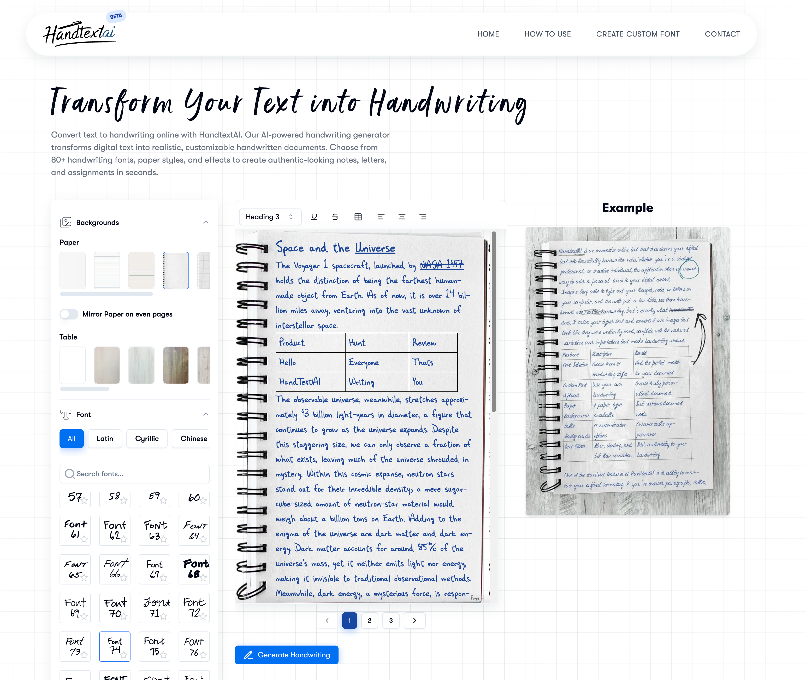 HandtextAI gallery image