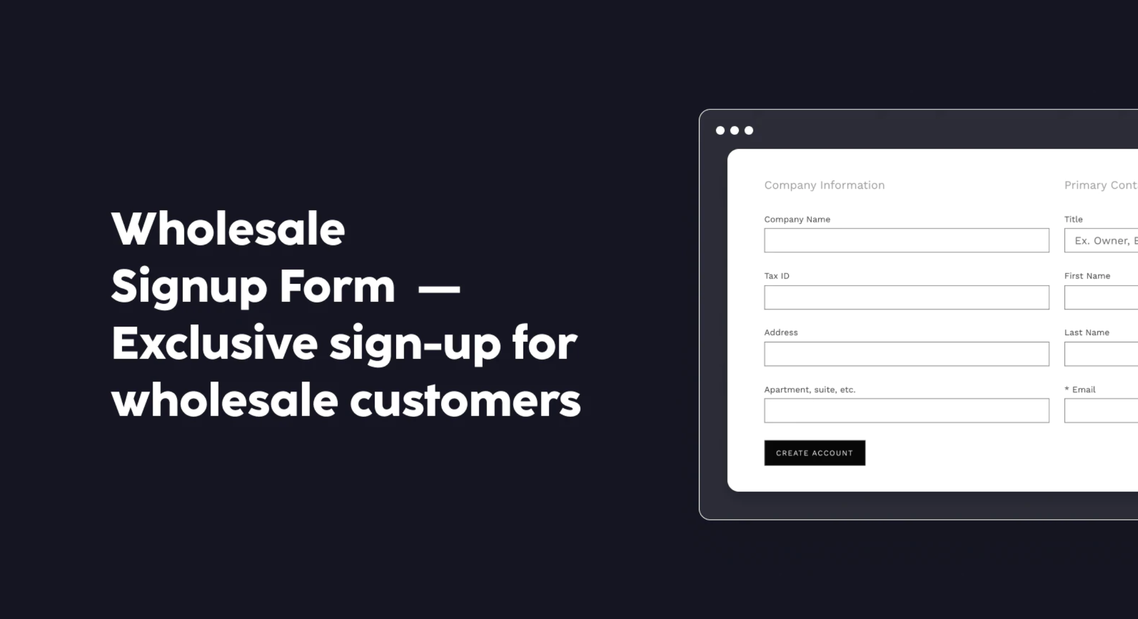 Wholesale Pricing Discount for Shopify gallery image