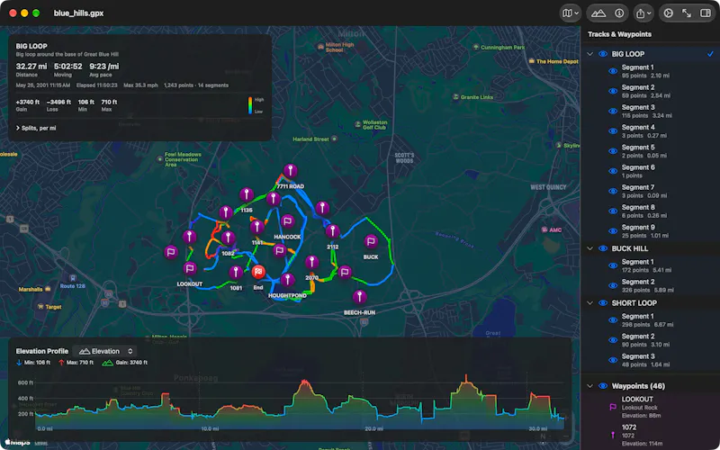 GPX Explore screenshot 2