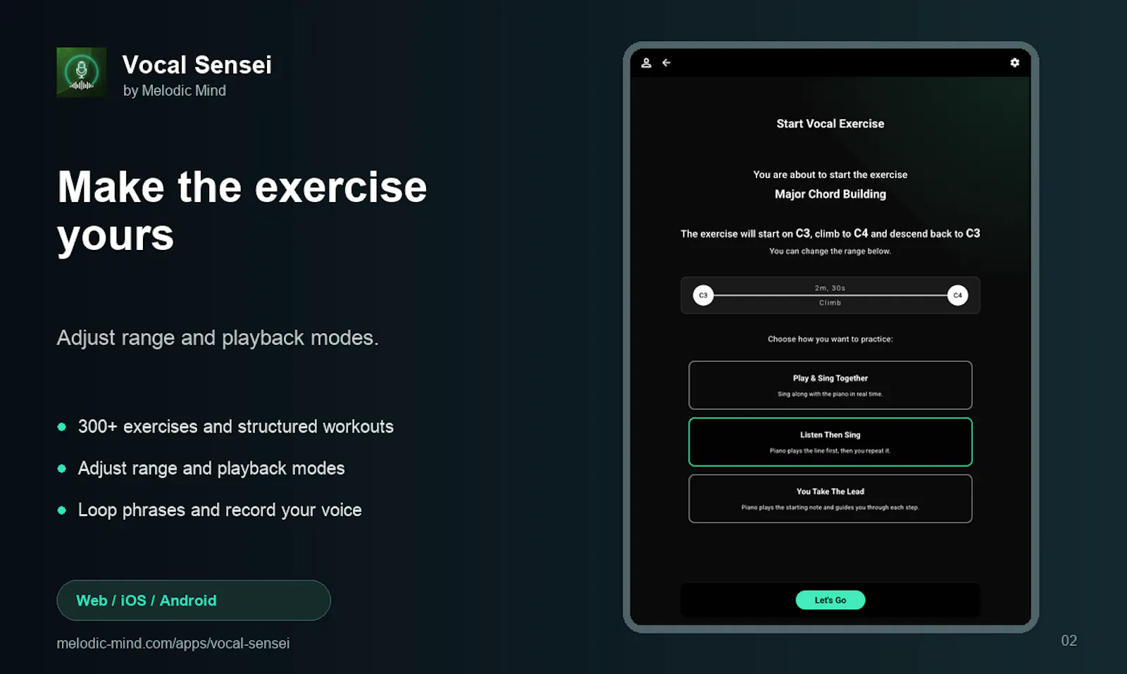 Vocal Sensei screenshot 2